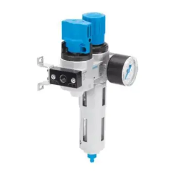 Festo LFR Filtered and Reduced Pressure Gas Treatment System, LFR-1/2-D-MIDI-KC, 185739