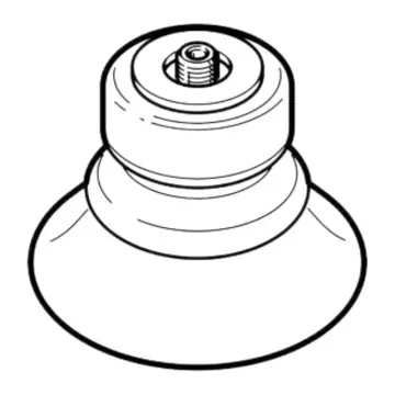Festo vacuum suction cup, ESS-50-BU, 189391