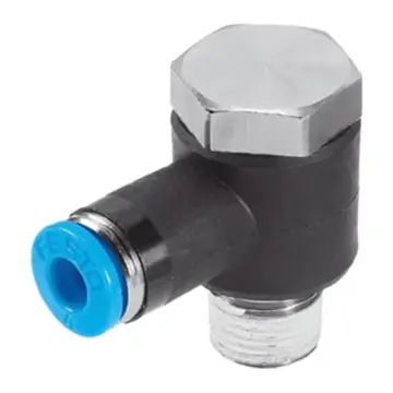 Festo quick-connect threaded coupling, QSLV-1/8-4, 153086 QS series