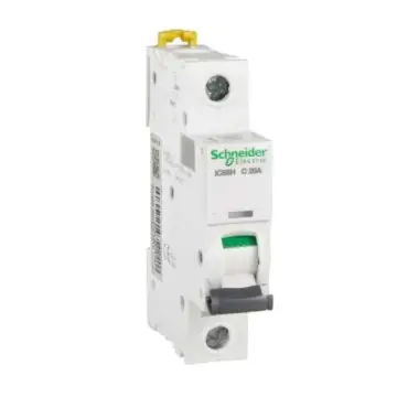 Schneider Electric miniature circuit breaker iC65H(A9) 1P 20A Type C, A9F28120