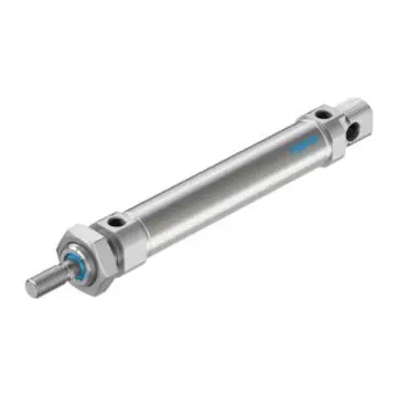 Festo ISO standard cylinder, DSNU-25-100-PPV-A, 19248