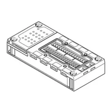 Festo for CPX terminal accessories, CPX-AB-8-KL-4POL, 195708