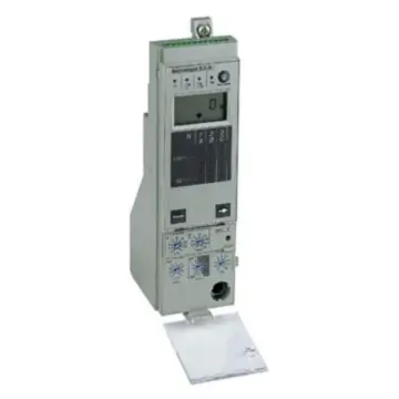 Schneider Electric frame circuit breaker, MT control unit Micrologic 6.0E with time delay module