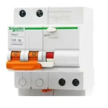 Schneider Electric EA9R Residual Current Circuit Breaker 2P C20A/30mA/Class A, EA9RN2C2030CA
