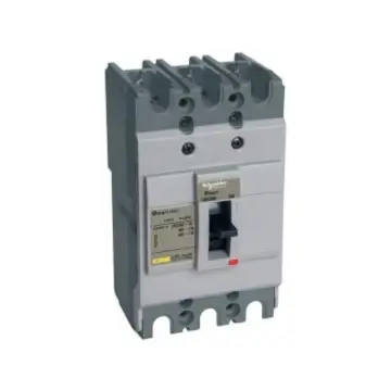 Schneider Electric NSC molded case motor protection circuit breaker, NSC100S3100MAN NSC100S 18kA MA 100A 3P3T