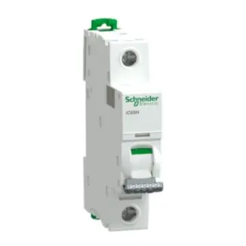 Schneider Electric miniature circuit breaker, Pro iC65H-S 1P D8AA9S1HD108, can replace A9SF29108.
