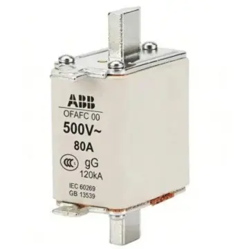 ABB OFA low-voltage fuse 500V, OFAFC00GG100 10094672