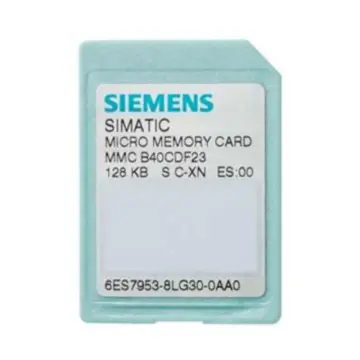 SIEMENS S7-300/C7/ET 200 Micro Memory Card 128KB, 6ES7953-8LG31-0AA0