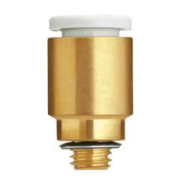 SMC internal hex socket straight-through metric connector, KQ2S02-M3G gasket seal.