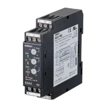 OMRON three-phase voltage relay, K8AK-PW2