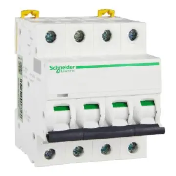 Schneider Electric miniature circuit breaker iC65H(A9) 4P 25A Type C, A9F28425