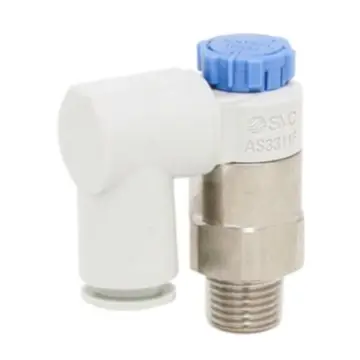 SMC universal speed control valve, AS2311F-01-04A intake throttling valve