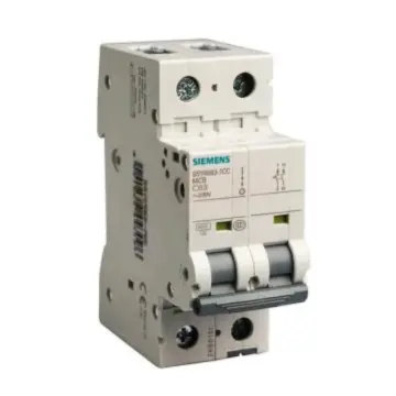 SIEMENS 5SY4 High Breaking Capacity Miniature Circuit Breaker, 5SY4 1P+N C0.3 5SY45147CC