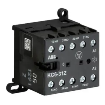 ABB KC series DC coil intermediate relay, KC6-31-Z*220-240V DC 82202766