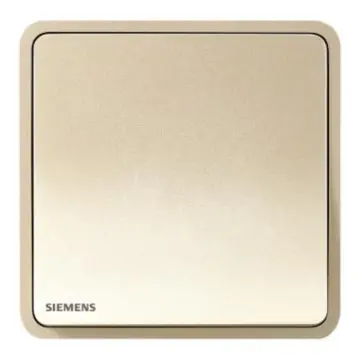 SIEMENS 16AX 2-Position Neutral Switch, 5TA11253NC03 Sunrise Gold, Zita Series