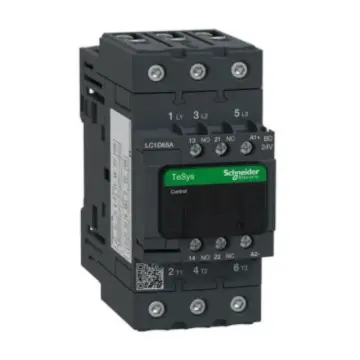 Schneider Electric TeSys D Series Three-Pole DC Control Contactor, LC1D65ABD (Coil DC24V)