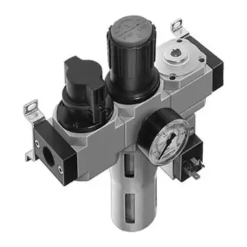 Festo LFR Filter-Reduced Air Supply Treatment System, LFR-1/2-D-MAXI-KF-A, 186050