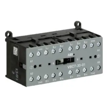 ABB VBC series reversible control DC coil contactor, VBC6-30-01*110-125V DC 10000950
