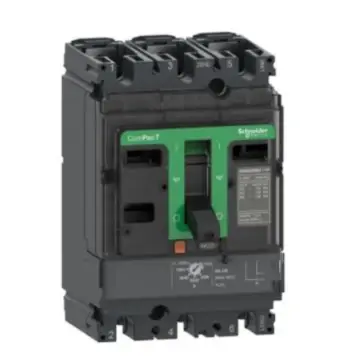 Schneider Electric NSX molded case circuit breaker, C10H3MA003 NSX100H 70kA AC 3P3D 2.5A MA