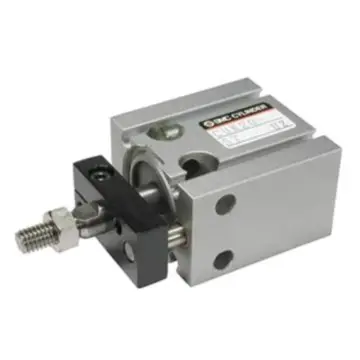SMC free-mounting cylinder, CUK10-10T single-acting spring-pressed type