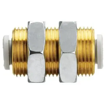 SMC through-board straight-through, KQ2E04-00A panel mount