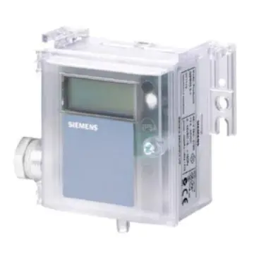 SIEMENS QBM3120-10D Gas Differential Pressure Sensor with Display
