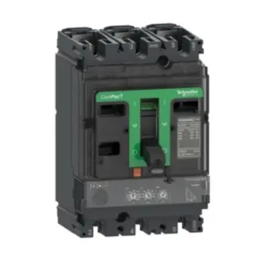 Schneider Electric NSX molded case circuit breaker, C10H32D100 NSX100H 70kA AC 3P3D 100A 2.2