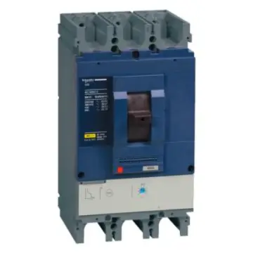 Schneider Electric molded case circuit breaker, EZD400E3400K, fixed 3-pole.