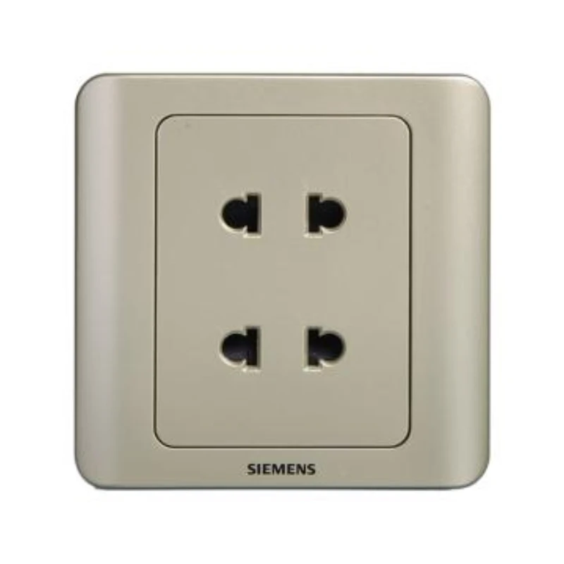 SIEMENS 10A Dual-Pole Flat/Round Socket, 5UB03011CC133