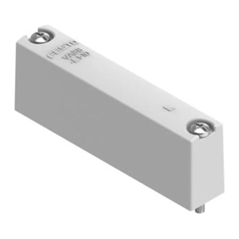 Festo VUVG series solenoid valve vacancy cover plate, VABB-L1-10-W, 566495