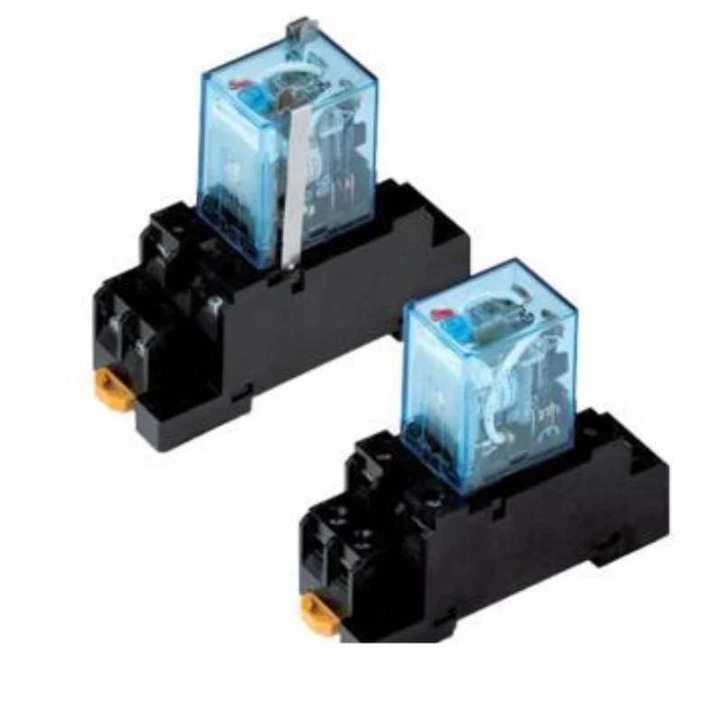 OMRON high-power relay with base, LY2N-J AC220/240+PTFZ-08-E+PYC-A1