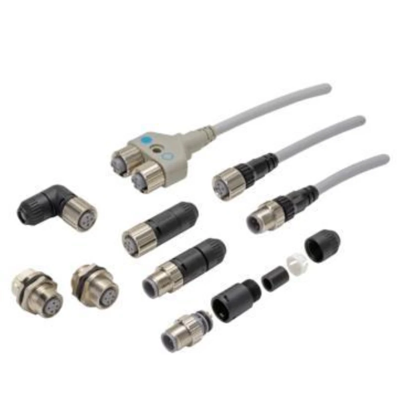 OMRON Circular Waterproof Connector (M12 Screw Type), D421-G81-F