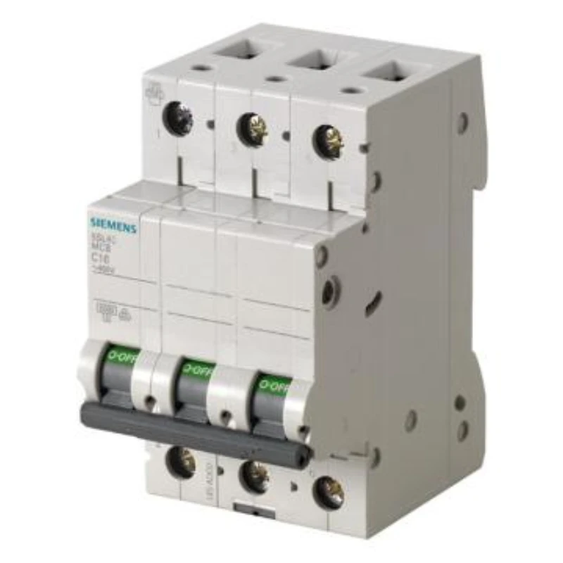 SIEMENS 5SL4 High Breaking Capacity Miniature Circuit Breaker, 5SL4 3P D16 5SL43168CC