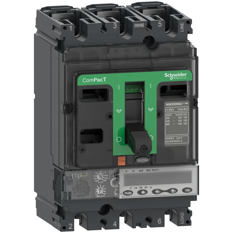 C10H35A040 Circuit breaker NSX100H MicroLogic 5.2A 40A