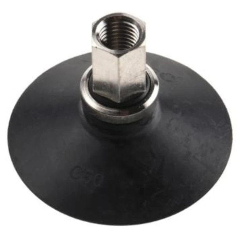 SMC vertical vacuum nozzle type, ZPT50UN-B01 without cushioning, flat nitrile rubber.