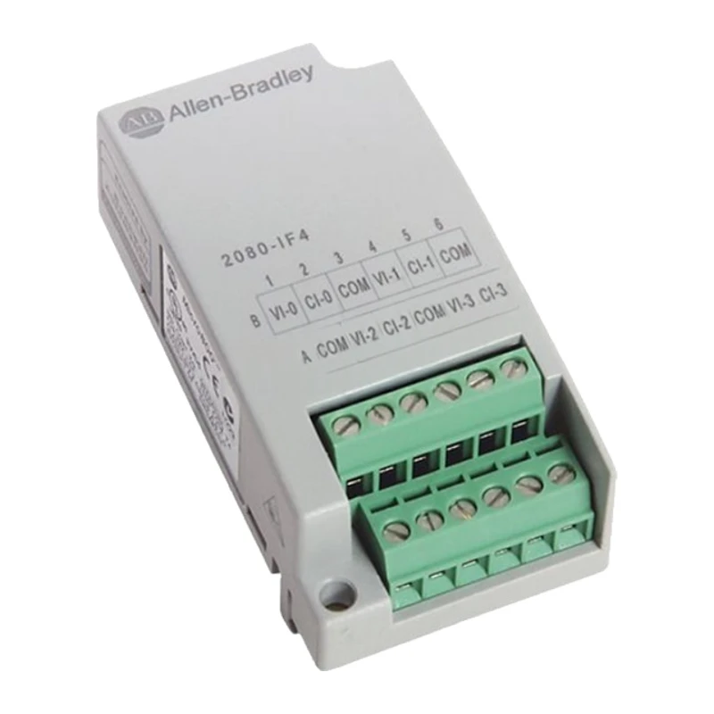 ALLEN BRADLEY-ROCKWELL Analog Input Module 2080-IF4 (1 unit)