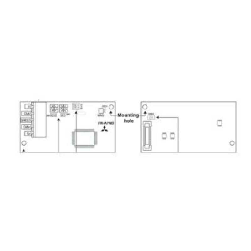 Mitsubishi Electric Inverter DeviceNet Communication Module, FR-A7ND E KIT-C