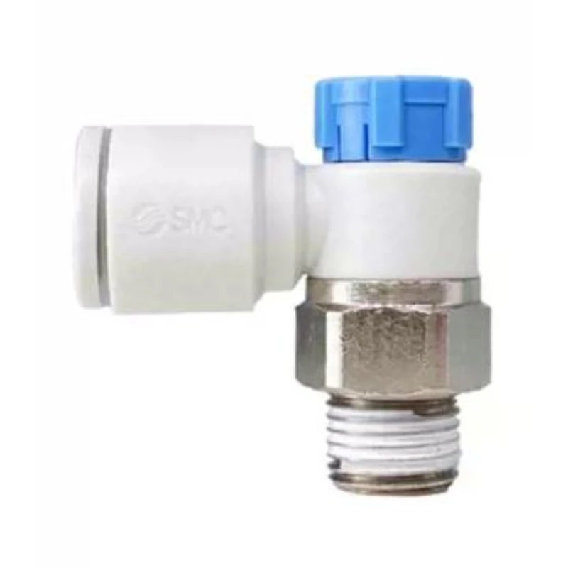 SMC universal speed control valve, AS2311F-02-08SA, intake throttling valve with sealant.