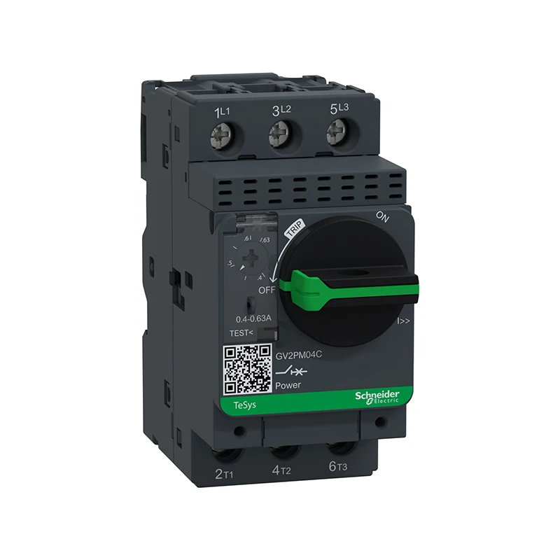 GV2P04 GV2PM04C Schneider Motor circui breaker 0.4-0.63A