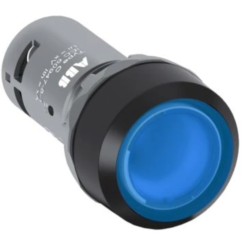 ABB CP series flat-top button with illuminated plastic ring, CP1-13L-10 10185589