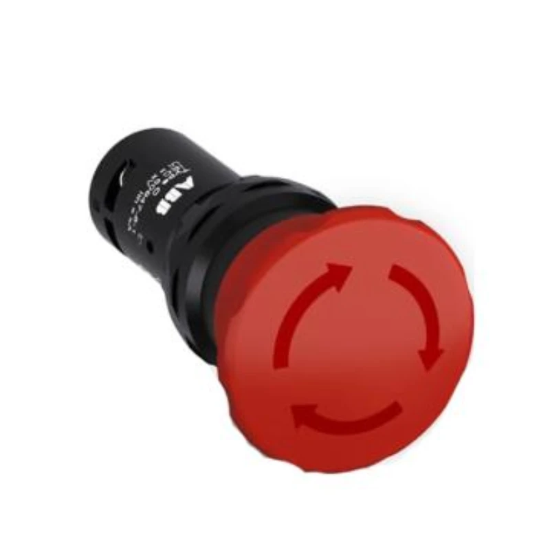 ABB CE Series Compact Rotary Reset Emergency Stop Button, CE4T-10R-10 10051105