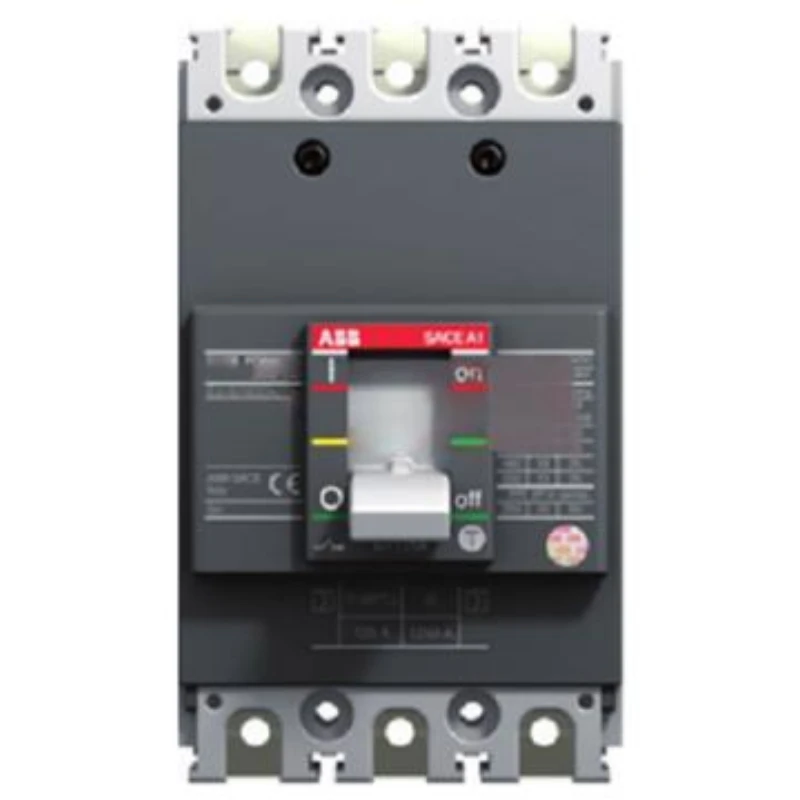 ABB Formula A Series Molded Case Circuit Breaker, A1B125 TMF50/500 FF 3P 10116336