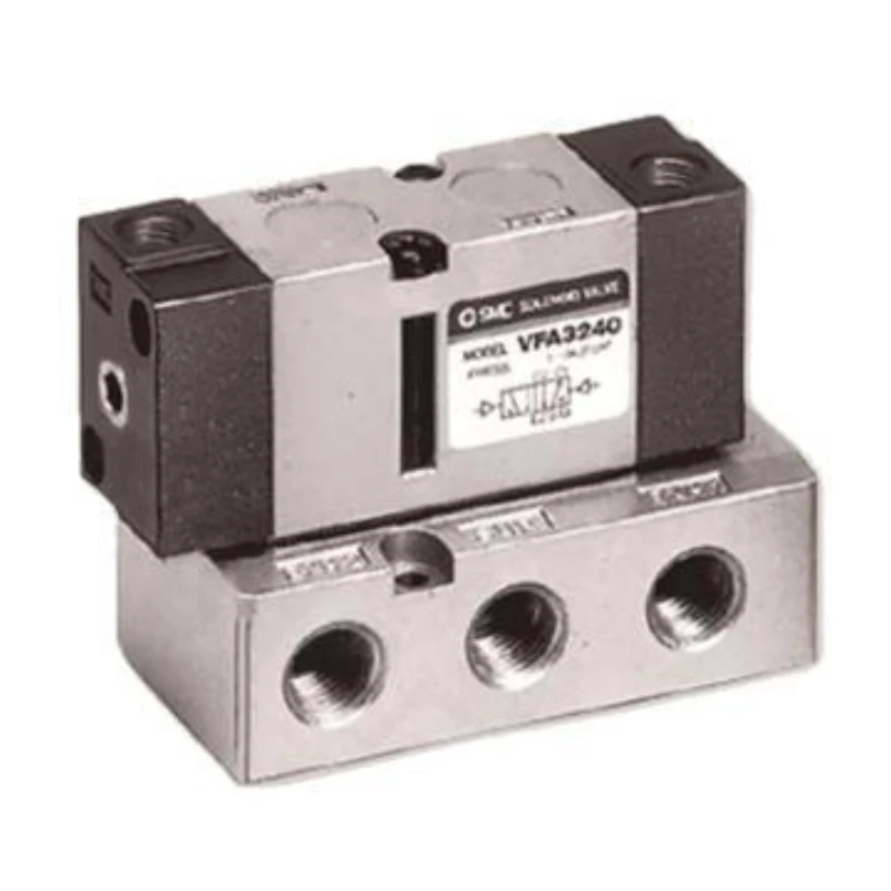 SMC VFA series 5-way control valve, VFA5144-03F baseplate piping type, G3/8