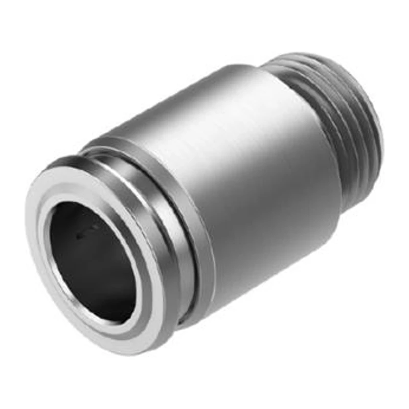 Festo Stainless Steel Threaded Straigh Man, NPQR-DK-G38-Q12, 8085668