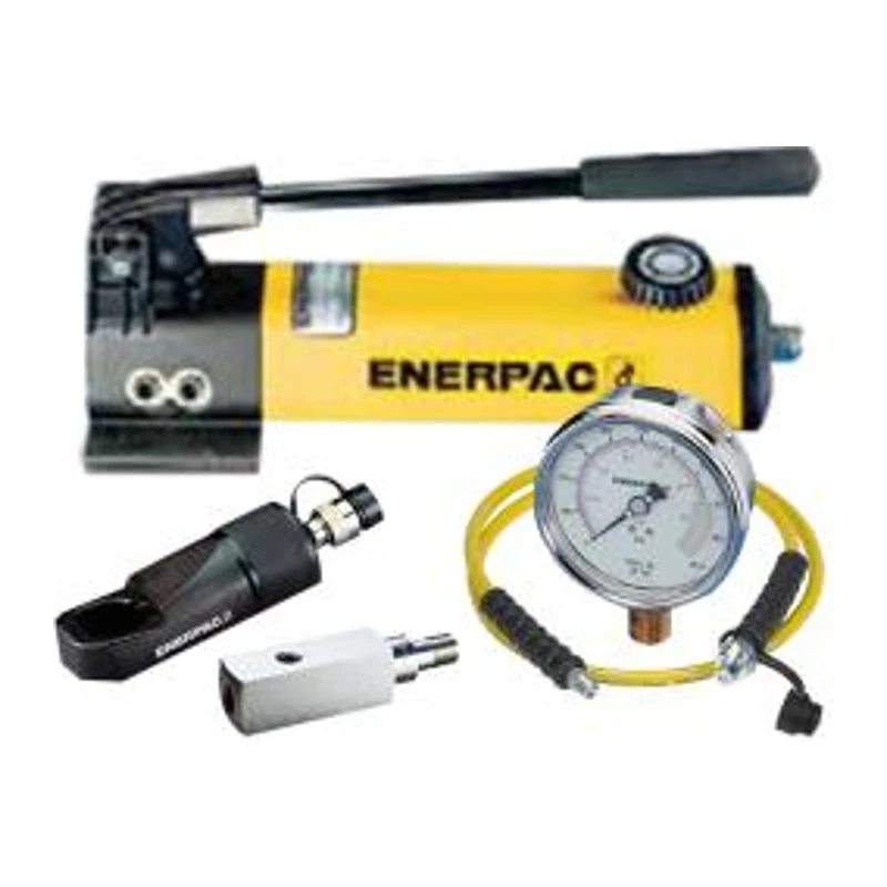 ENERPAC Hydraulic Nut Cutter Kit (Nut Cutter + Pump + Hoses + Gauge + Gauge Mount), NC3241+P392+HC7206+GP10S+GA2