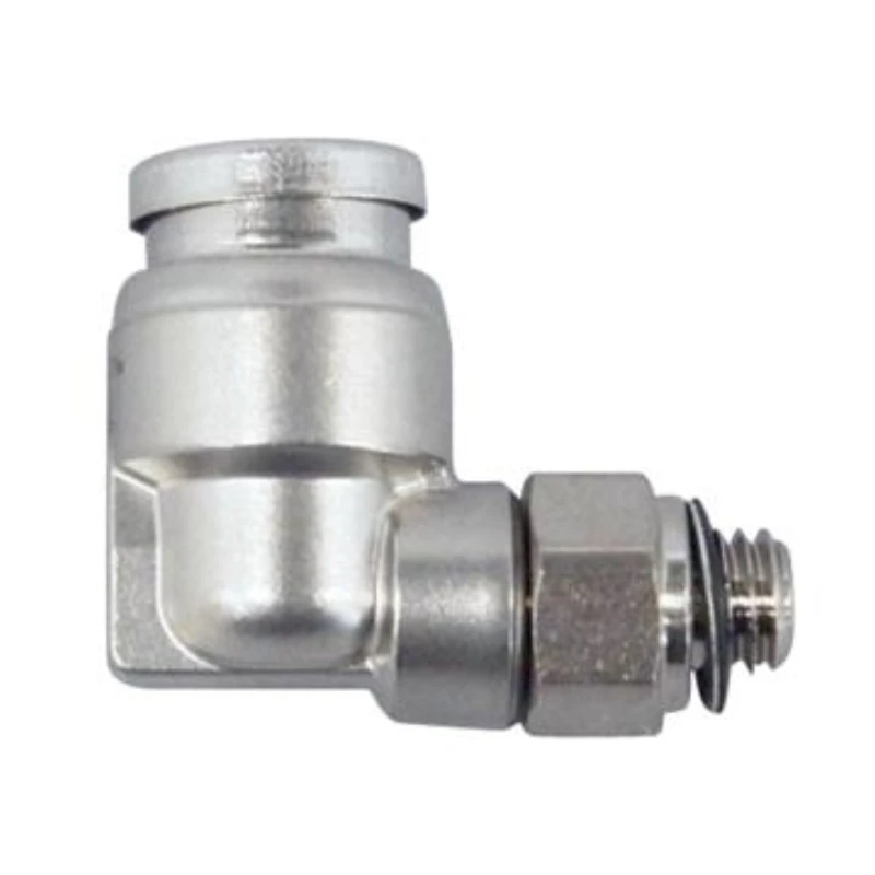 SMC metal quick-connect fitting, KQB2L06-M5 bend