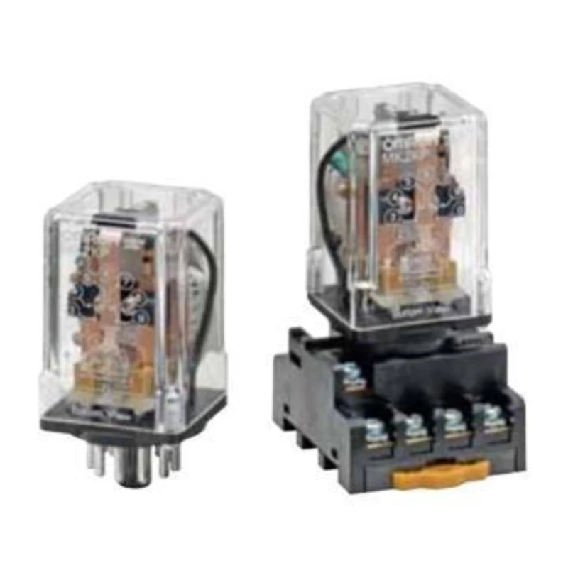 OMRON Miniature Power Relay with Base, MK2KP AC220+PF113A