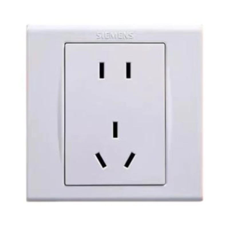 SIEMENS 2-3 Pole 5-Hole Socket, 5UB06153NC012P, Pin Yi Series, White