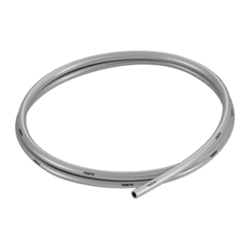 Festo PU tubing, PUN-H-10×1.5-SI, 558281, polyurethane tubing, hydrolysis resistant, Φ10×1.5, silver.