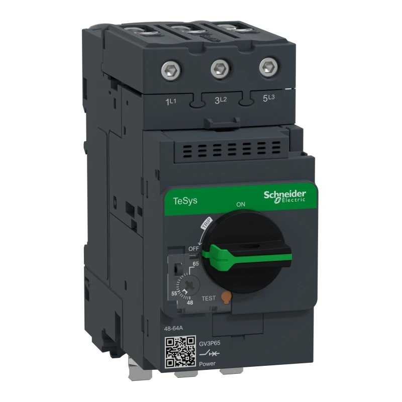 GV3P651 Motor circui breaker 3P 48-65A hermal magnetic EverLink